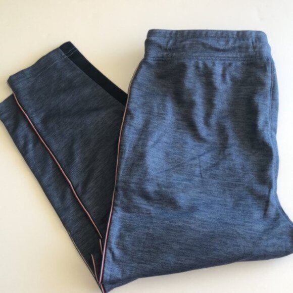 Tommy Hilfiger Sport Men’s Wear Out JOGGER Blue Strip Medium - Picture 8 of 8